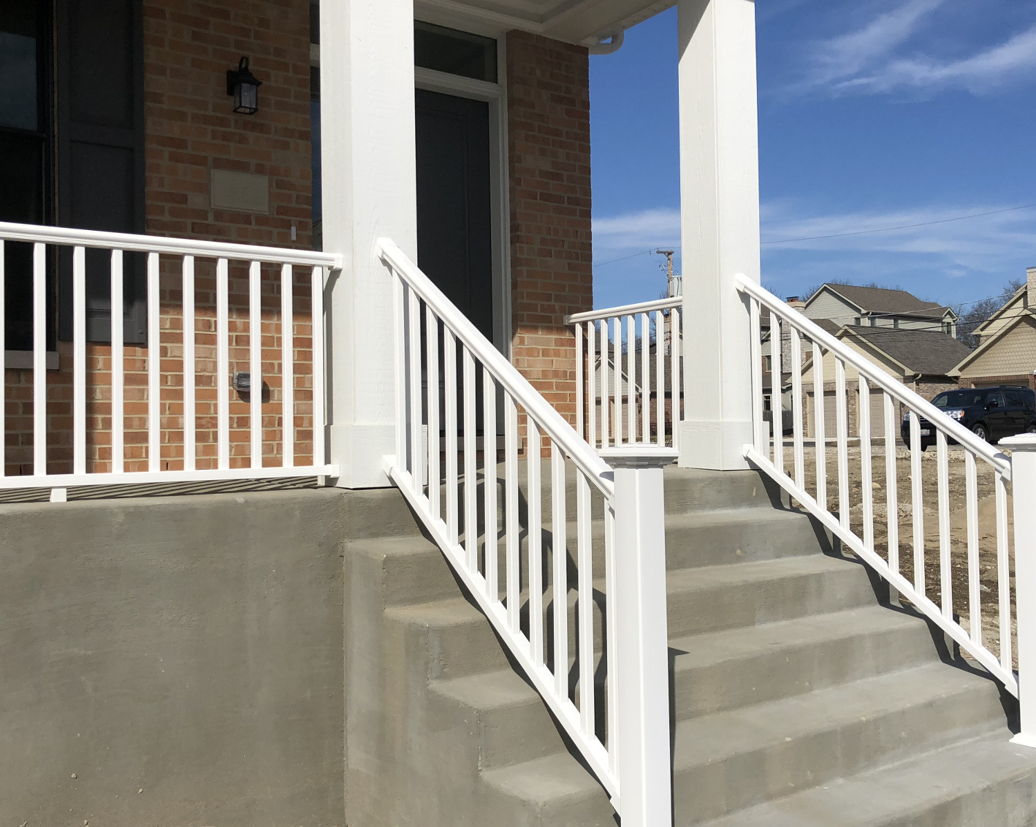 Commercial Railing Systems In Chicago Peerless Fence